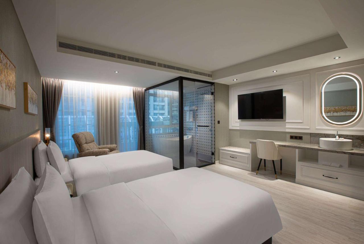 Tryp By Wyndham New Taipei Linkou 新北林口爵怡溫德姆酒店機場捷運mrta9林口站 Екстериор снимка