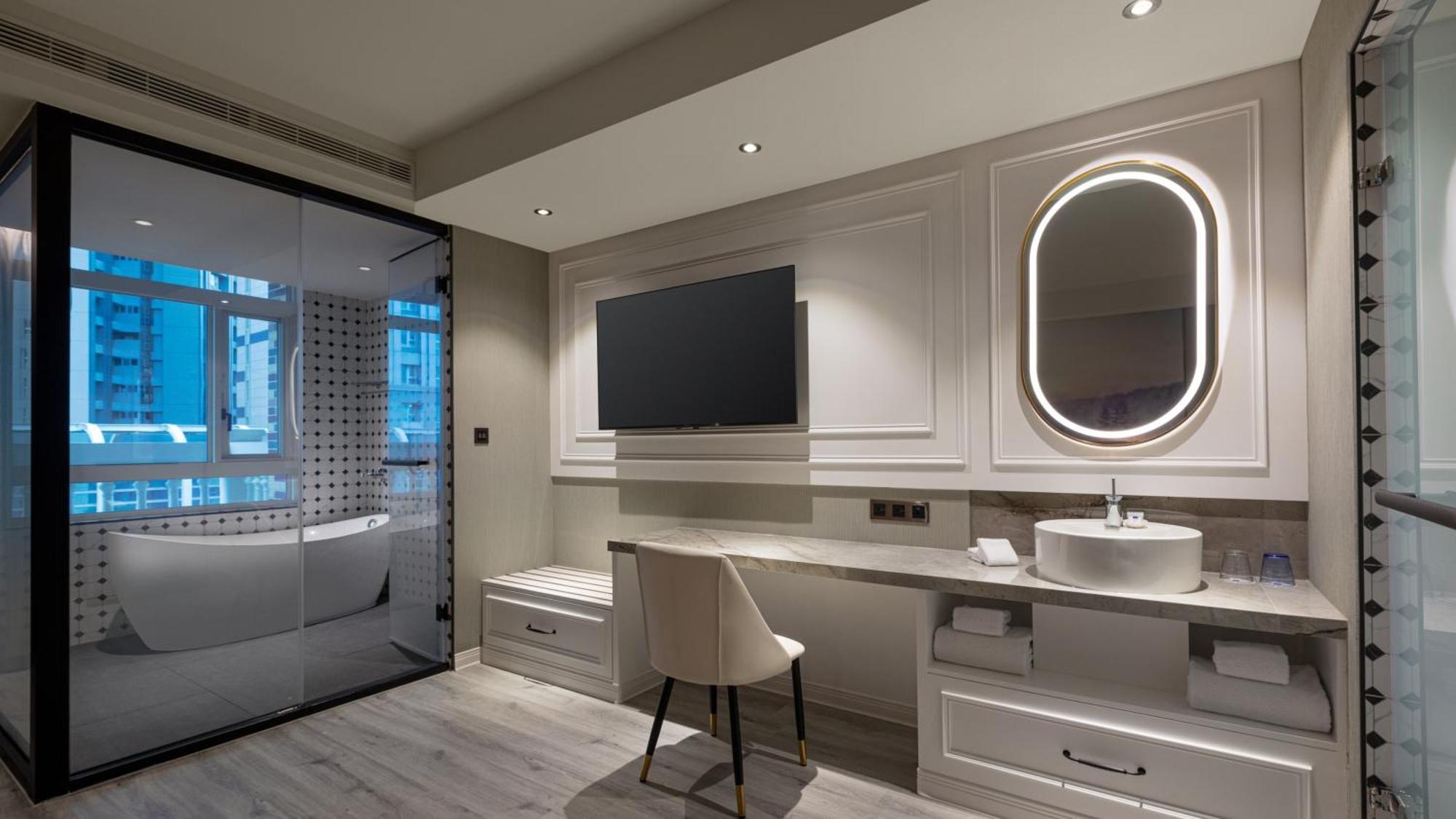 Tryp By Wyndham New Taipei Linkou 新北林口爵怡溫德姆酒店機場捷運mrta9林口站 Екстериор снимка